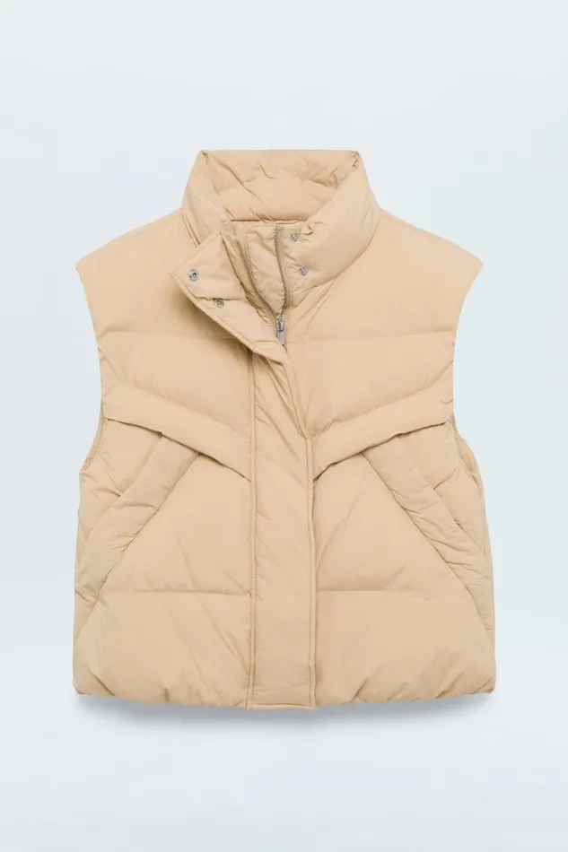 Women Joss Vest 8211 Warm Sand Pistola Denim Jackets and Outerwear