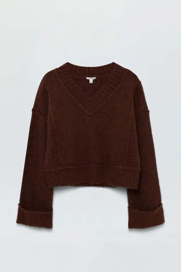 Women Joy Sweater 8211 Dark Roast Pistola Denim Sweaters and Knits