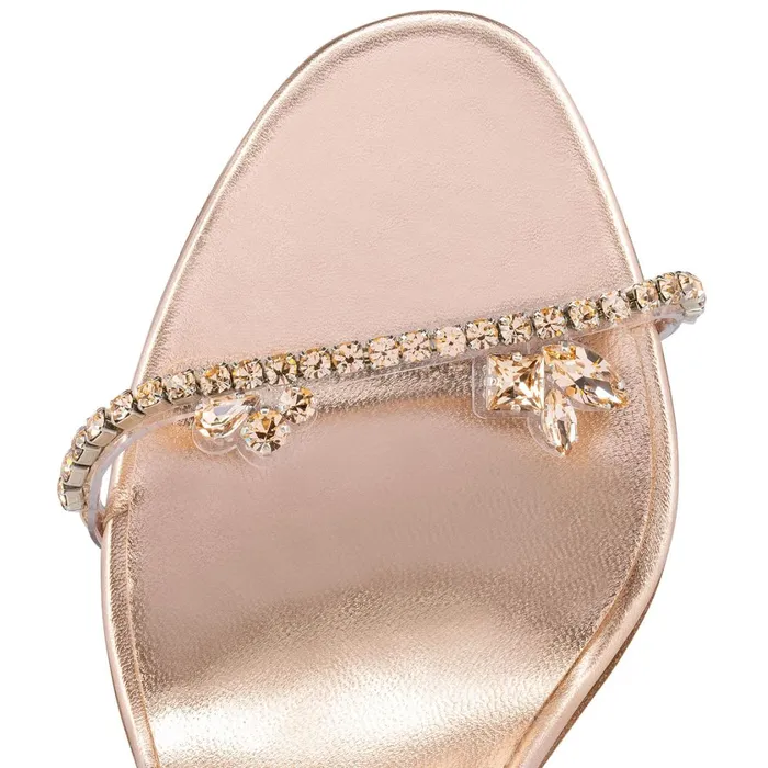 Women Just Queen 70 Mm Mules 8211 PVC And Iridescent Nappa Leather 8211 Leche Beige Christian Louboutin Sandals and Slides