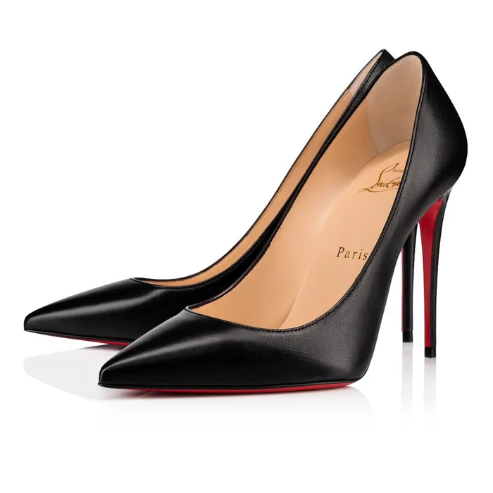 Women Kate 100 Mm Pumps 8211 Nappa Leather 8211 Black Black Christian Louboutin Pumps Women Kate 100 Mm Pumps 8211 Nappa Leather 8211 Black Black Christian Louboutin Pumps