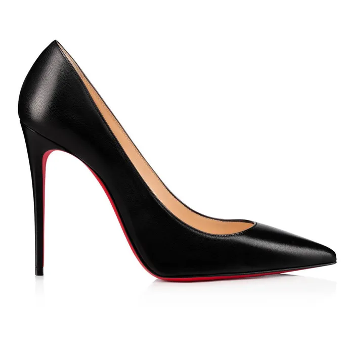 Women Kate 100 Mm Pumps 8211 Nappa Leather 8211 Black Black Christian Louboutin Pumps