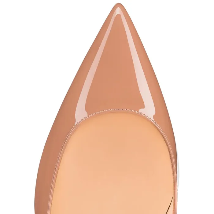 Women Kate 70 Mm Pumps 8211 Patent Calf Leather 8211 Nude Nude Christian Louboutin Pumps