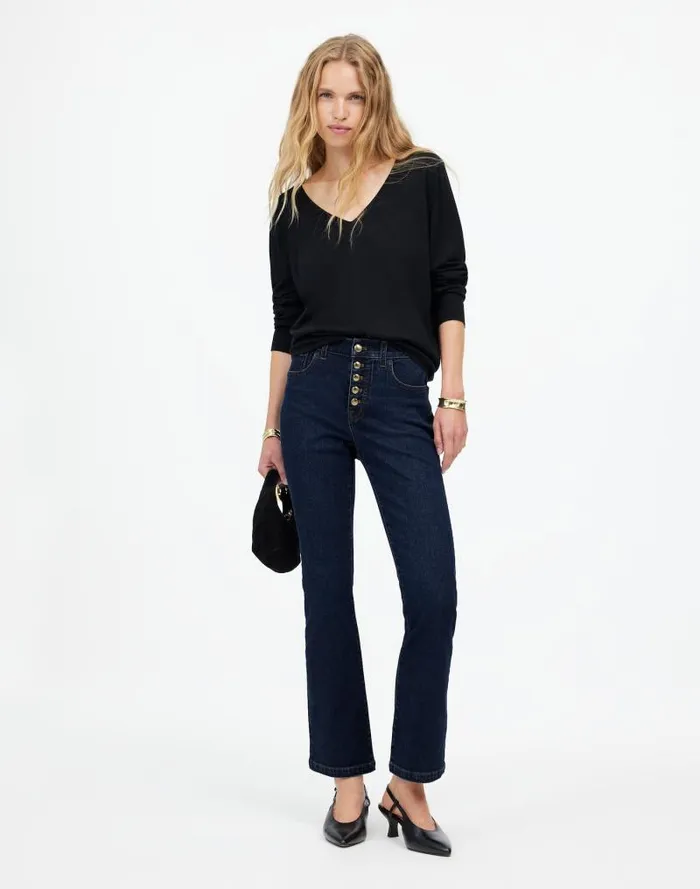 Women Kick Out Crop Jeans Larkspur Madewell Jeans
