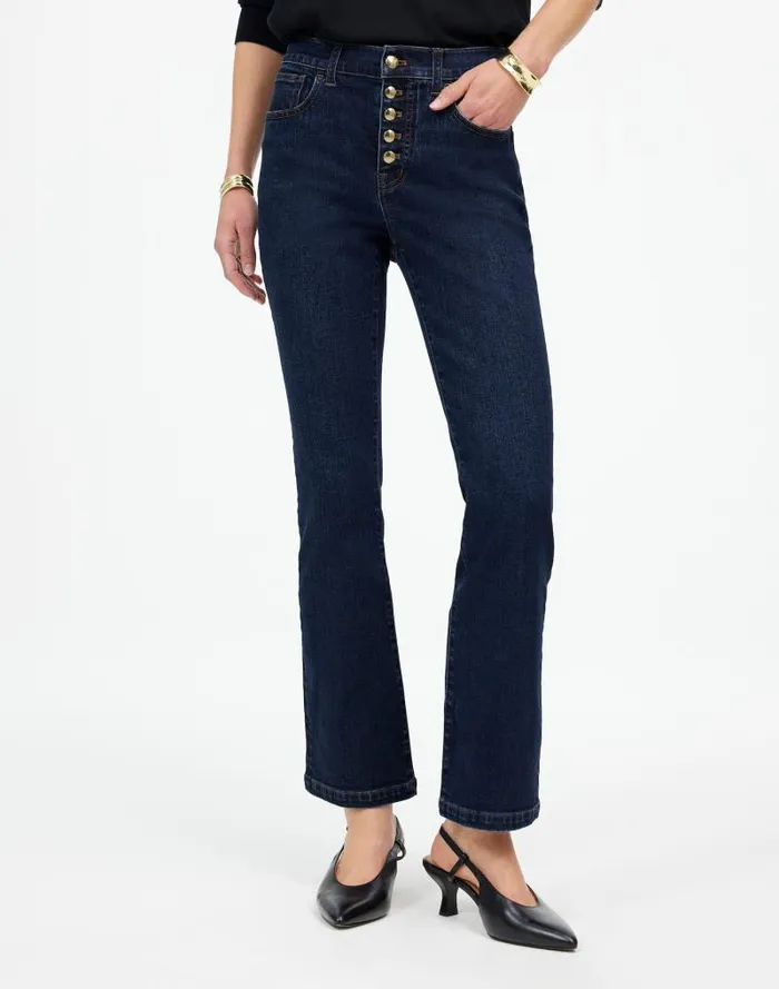 Women Kick Out Crop Jeans Larkspur Madewell Jeans