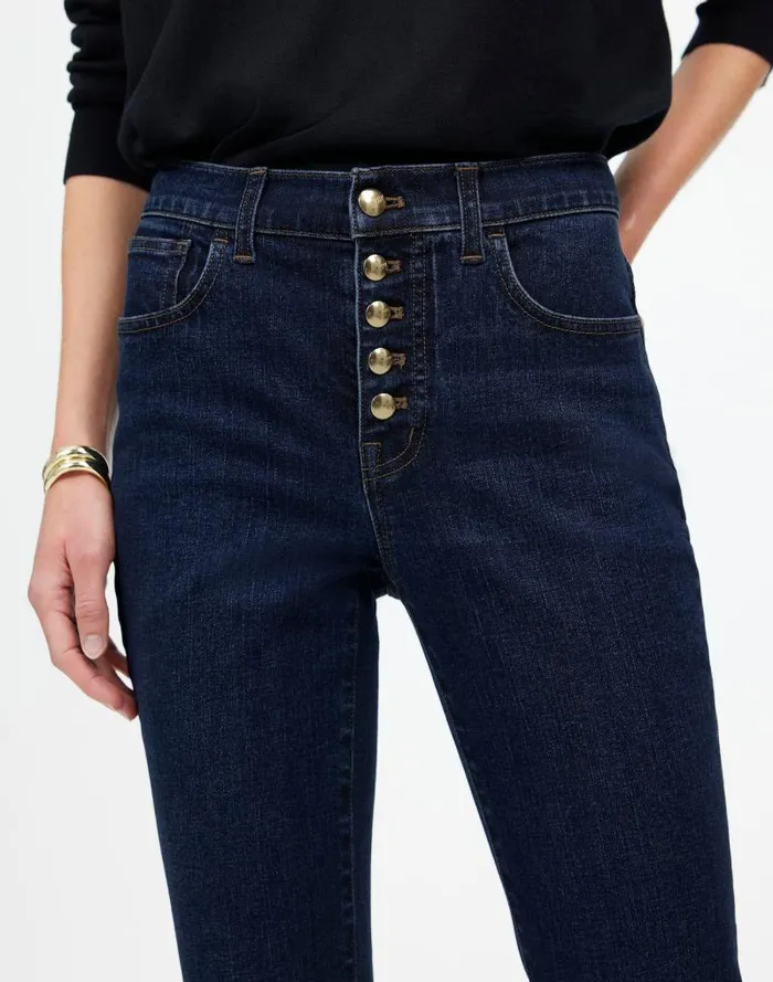 Women Kick Out Crop Jeans Larkspur Madewell Jeans