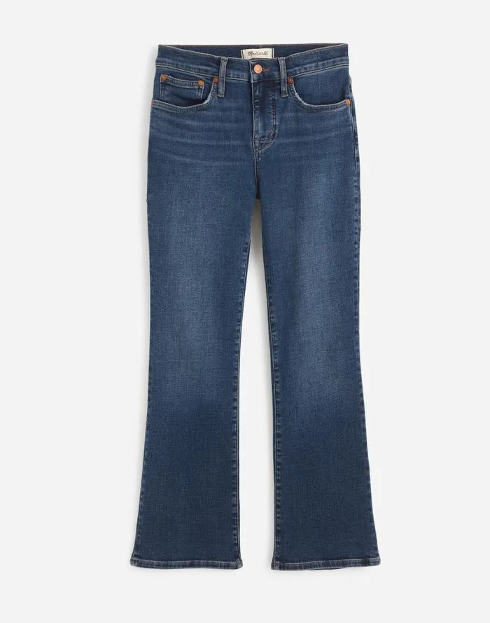 Women Kick Out Crop Jeans Lenoir Wash Madewell Jeans