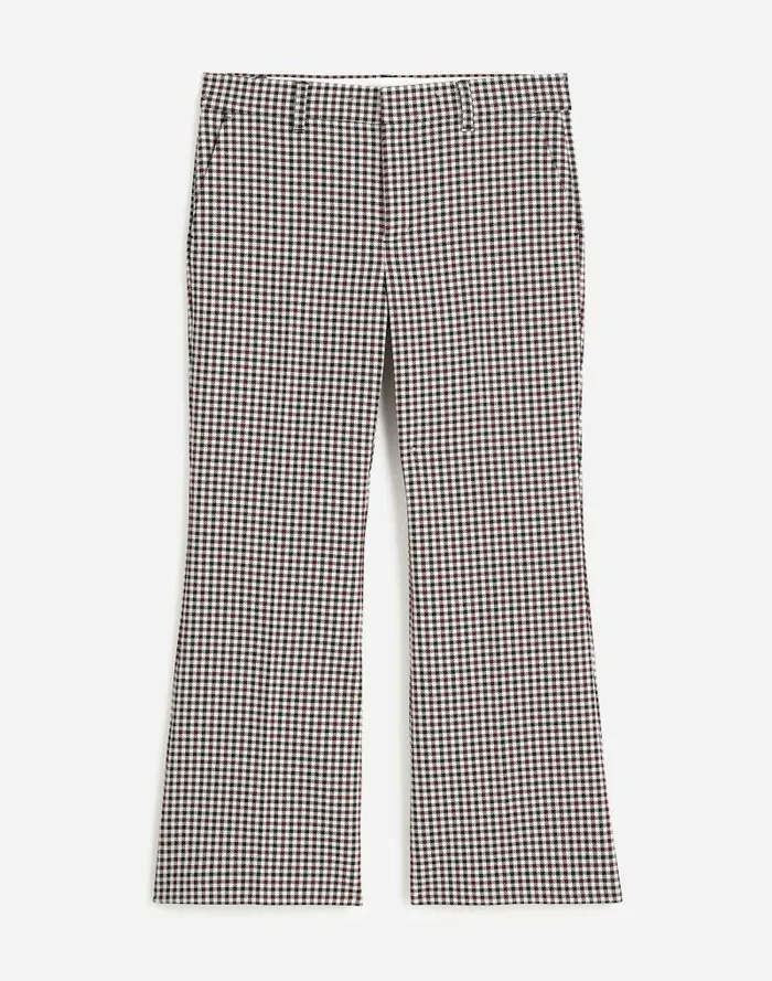 Women Kick Out Crop Pants In Stretch Twill Aroma Madewell Pants