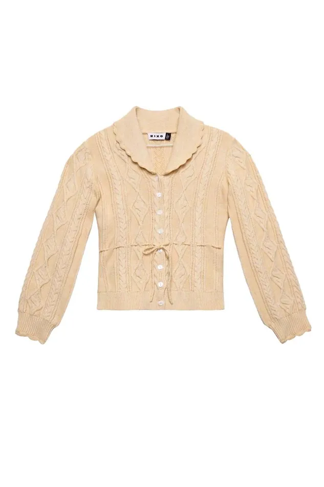 Women Knitwear RIXO Flora Cream Women Knitwear RIXO Flora Cream