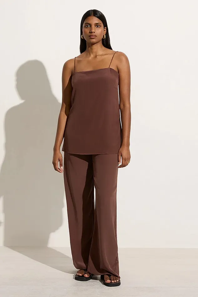 Women Koa Tunic Top Tobacco 8211 Final Sale Faithfull The Brand Tops Women Koa Tunic Top Tobacco 8211 Final Sale Faithfull The Brand Tops
