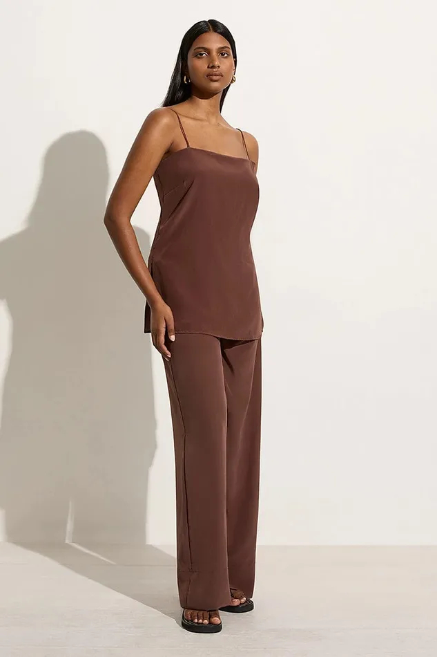 Women Koa Tunic Top Tobacco 8211 Final Sale Faithfull The Brand Tops Women Koa Tunic Top Tobacco 8211 Final Sale Faithfull The Brand Tops