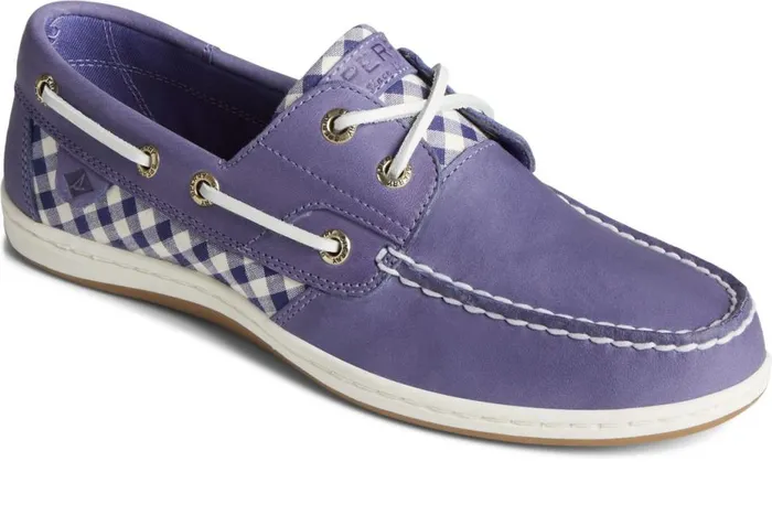 Women Koifish Gingham Boat Shoe Purple Sperry Boat Shoes Women Koifish Gingham Boat Shoe Purple Sperry Boat Shoes