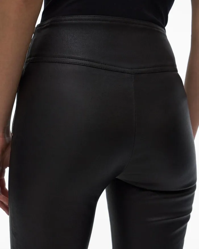 Women Leather Bike Short Onyx Helmut Lang Shorts