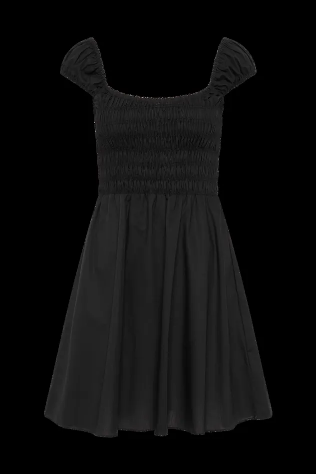 Women Lene Mini Dress Black Faithfull The Brand Mini Dresses Women Lene Mini Dress Black Faithfull The Brand Mini Dresses
