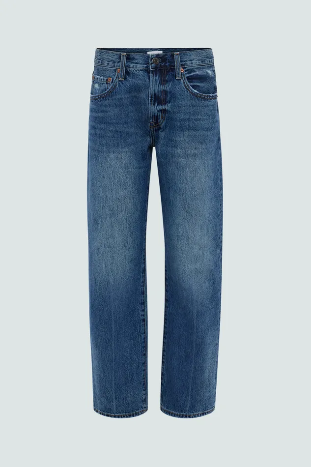Women Lexi Mid Rise Bowed Straight Jean 8211 Artisan Pistola Denim Denim