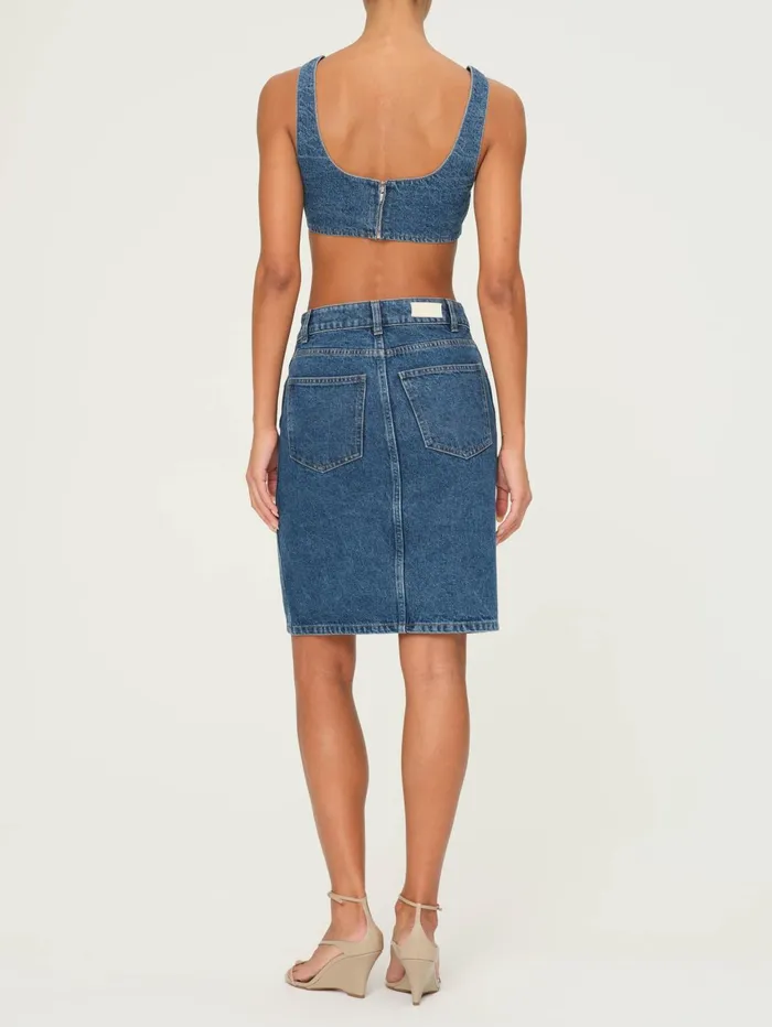 Women Lexie High Rise Denim Skirt Mini DL1961 ReadyToWear