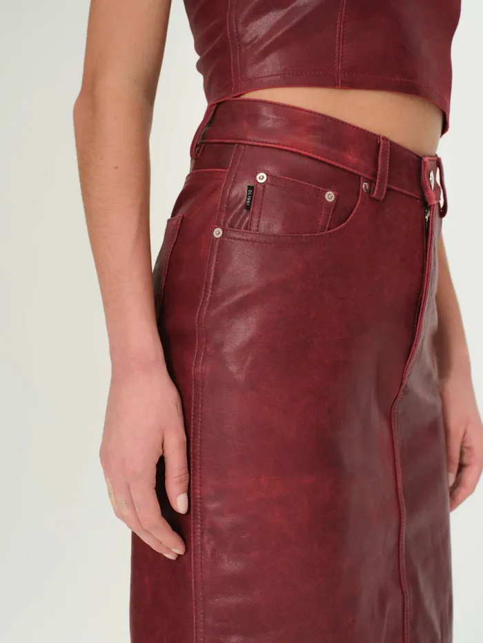 Women Lexie High Rise Skirt KneeLength DL1961 ReadyToWear