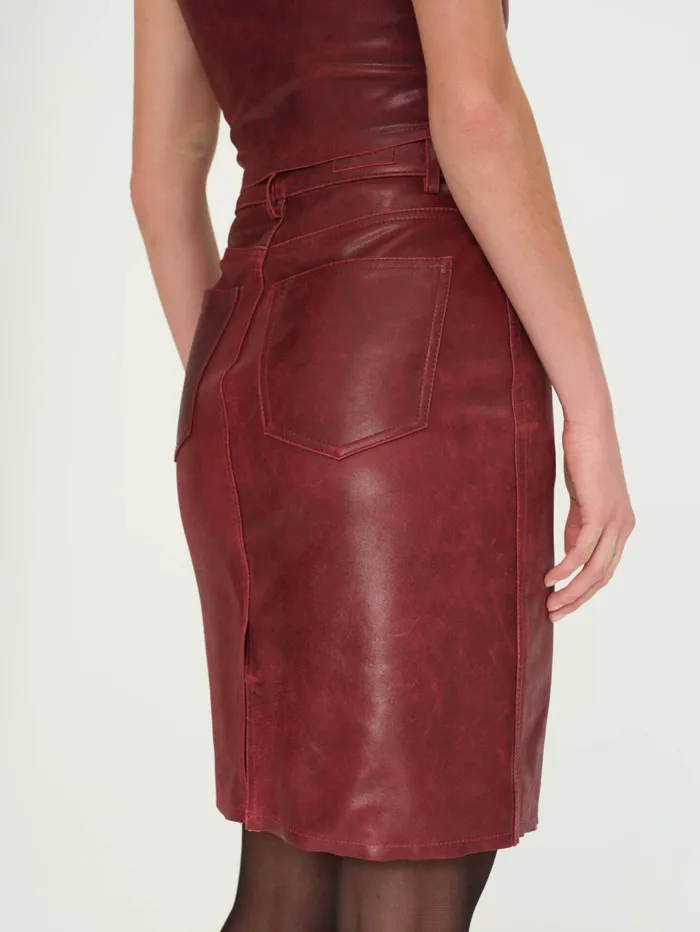 Women Lexie High Rise Skirt KneeLength DL1961 ReadyToWear