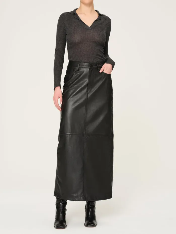 Women Lexie High Rise Skirt Maxi DL1961 ReadyToWear