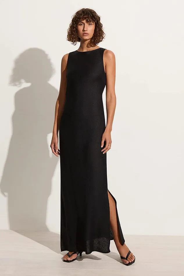 Women Lobo Maxi Dress Black 8211 Final Sale Faithfull The Brand Dresses Women Lobo Maxi Dress Black 8211 Final Sale Faithfull The Brand Dresses