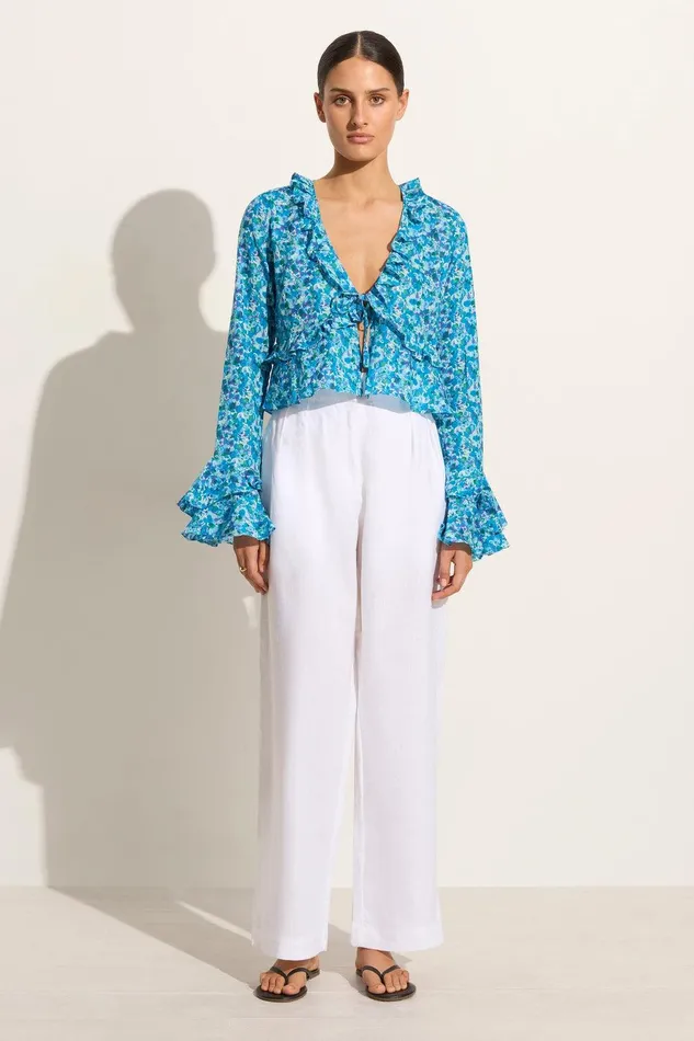 Women Lombardi Top Stellina Floral Faithfull The Brand Tops Women Lombardi Top Stellina Floral Faithfull The Brand Tops
