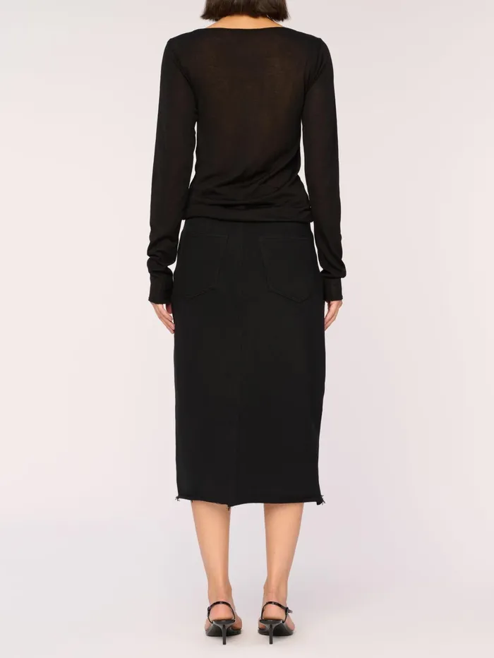 Women Long Sleeve Boat Neck DL1961 Sweaters Knits
