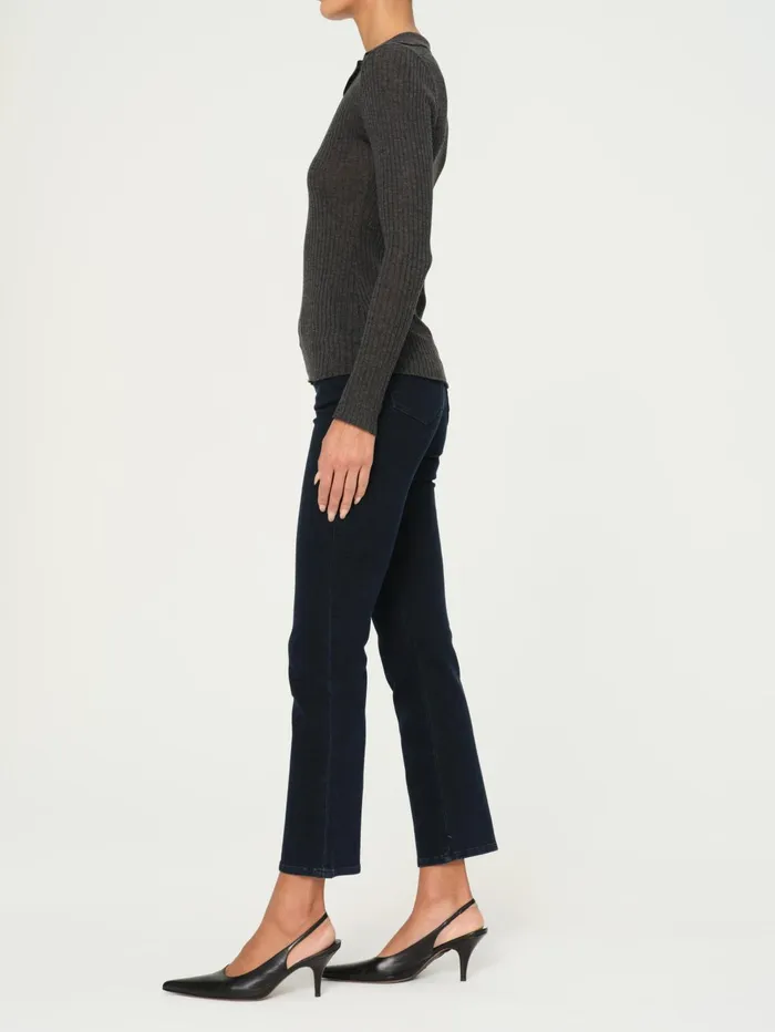 Women Long Sleeve Polo DL1961 Sweaters Knits