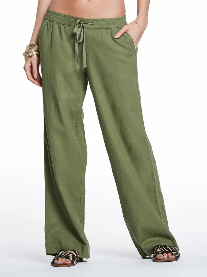 Women Loungewear Jessica Simpson Nara Beach Pant In Green Loden Green Women Loungewear Jessica Simpson Nara Beach Pant In Green Loden Green