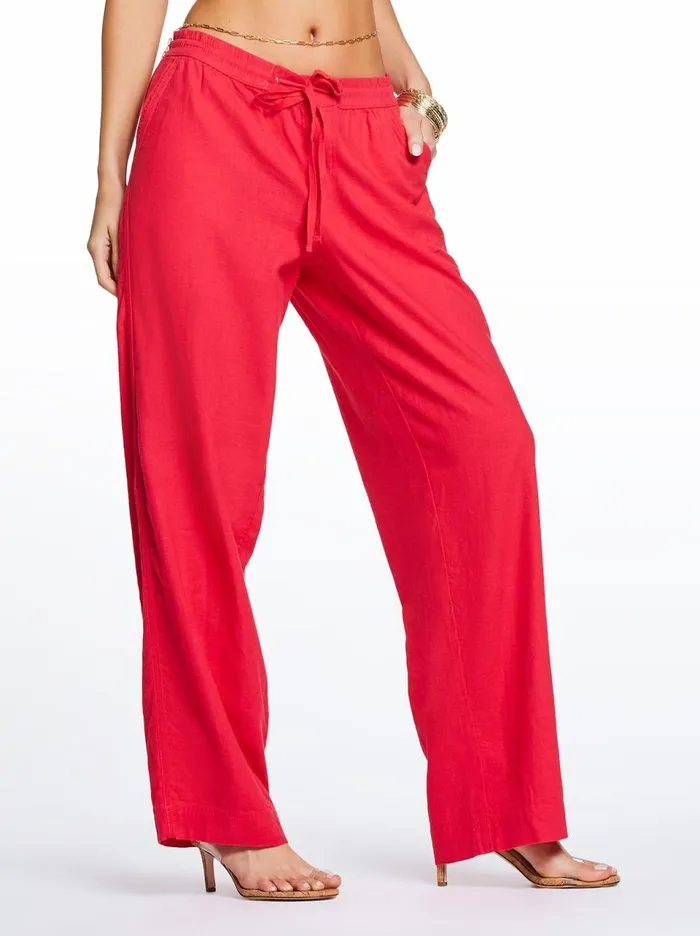 Women Loungewear Jessica Simpson Nara Beach Pant In Rose Red Rose Red Women Loungewear Jessica Simpson Nara Beach Pant In Rose Red Rose Red