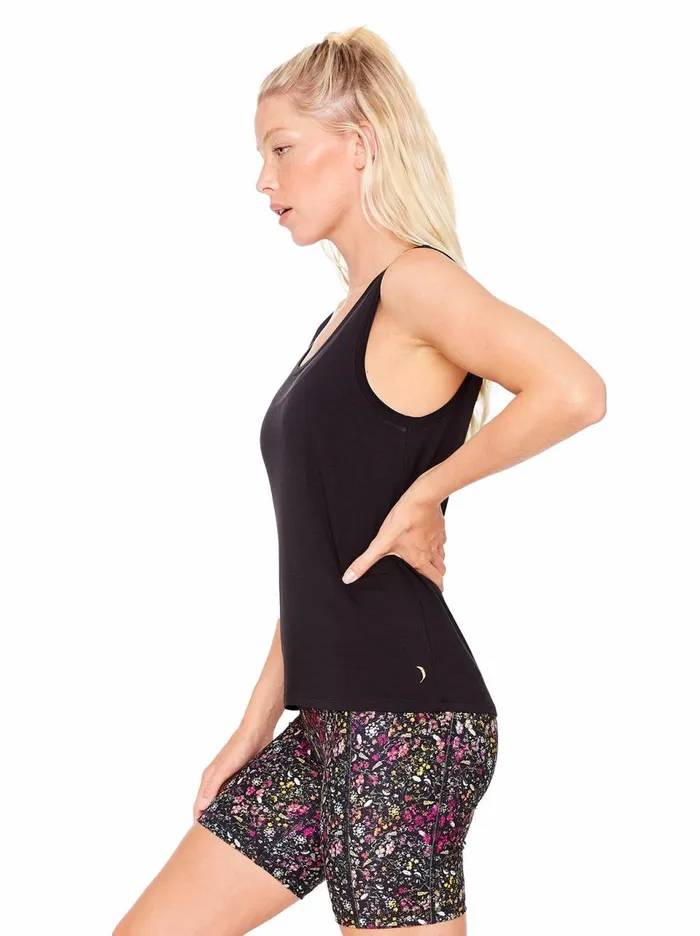 Women Loungewear Jessica Simpson Rose Tank In Meteorite Meteorite