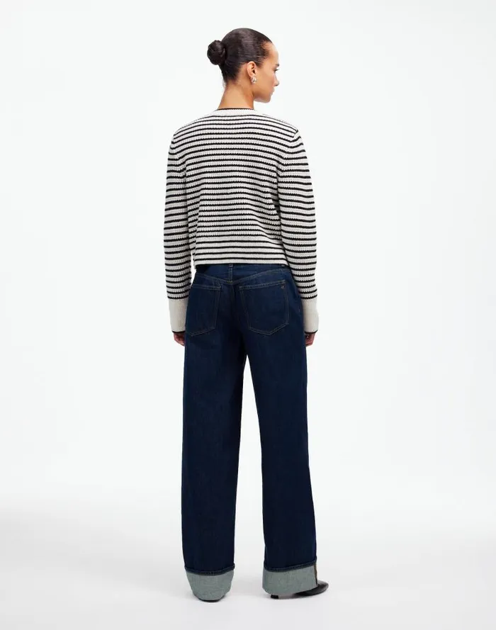 Women LowSlung Baggy Jeans Rinse Wash Madewell Jeans