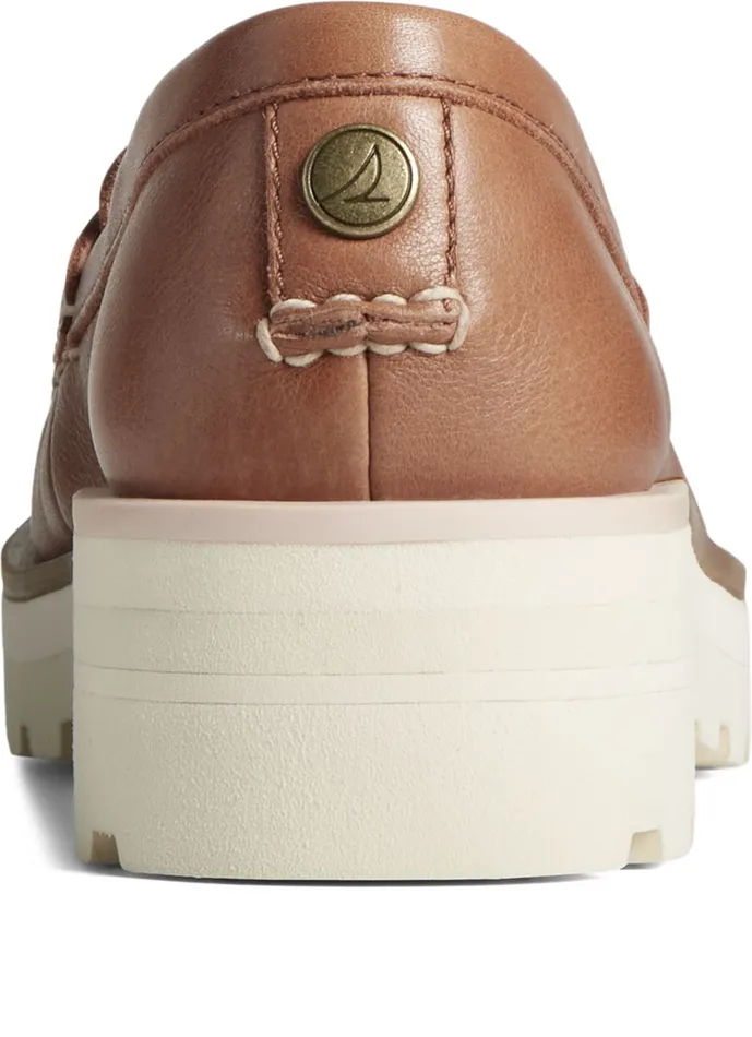 Women Lug Penny Loafer Tan Sperry Flats and Loafers Women Lug Penny Loafer Tan Sperry Flats and Loafers