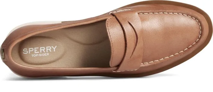 Women Lug Penny Loafer Tan Sperry Flats and Loafers Women Lug Penny Loafer Tan Sperry Flats and Loafers