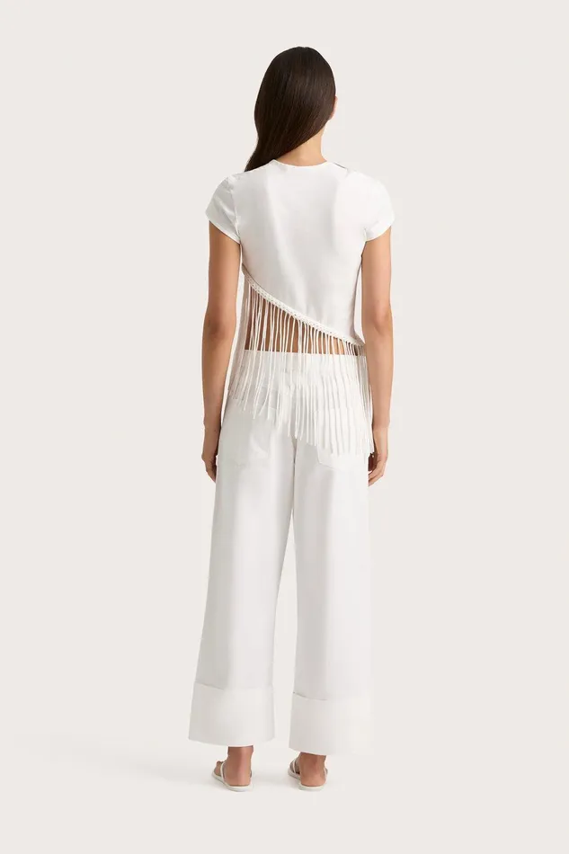 Women Maceio TShirt White Faithfull The Brand Tops Women Maceio TShirt White Faithfull The Brand Tops
