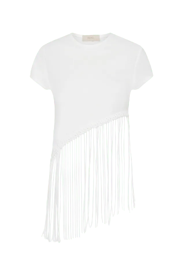 Women Maceio TShirt White Faithfull The Brand Tops Women Maceio TShirt White Faithfull The Brand Tops