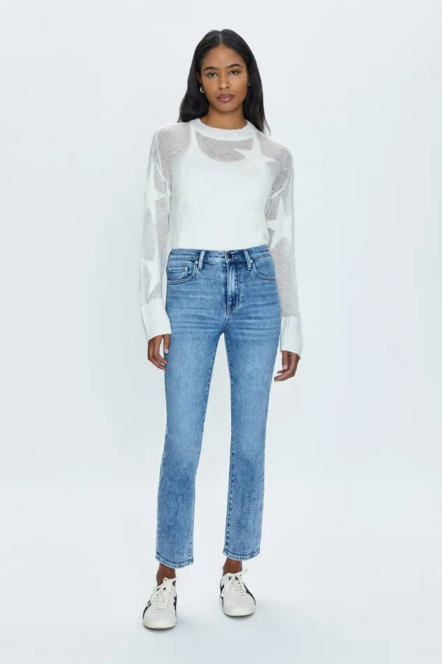 Women Madi High Rise Slim Jean 8211 Silverlake Pistola Denim Denim