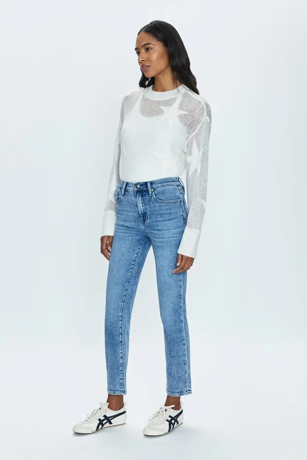 Women Madi High Rise Slim Jean 8211 Silverlake Pistola Denim Denim