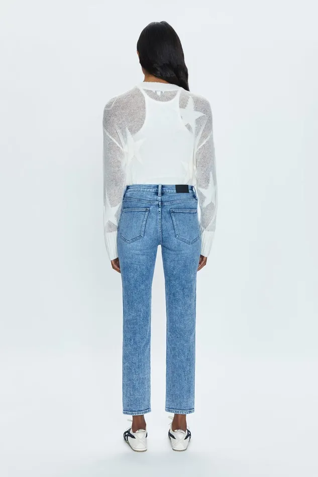 Women Madi High Rise Slim Jean 8211 Silverlake Pistola Denim Denim