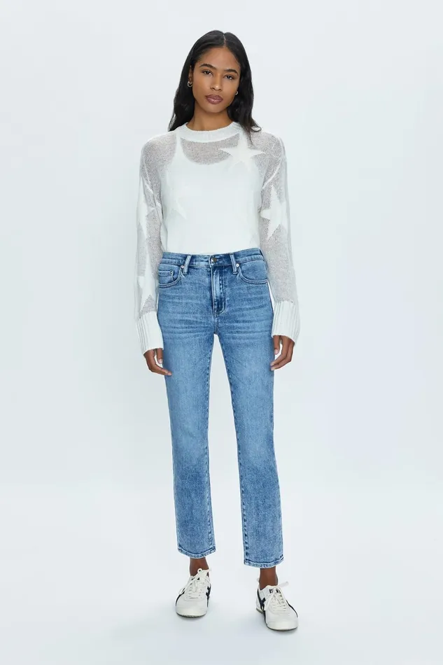 Women Madi High Rise Slim Jean 8211 Silverlake Pistola Denim Denim