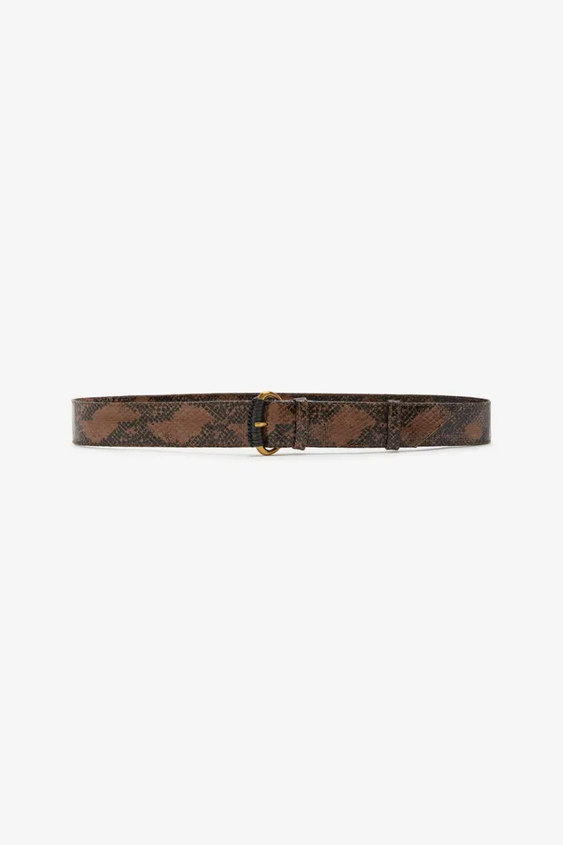 Women Malparmi Belts Exotic and Crochet Belt Camel
