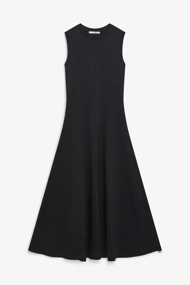 Women Malparmi Dresses Comfy Jersey Dress Black