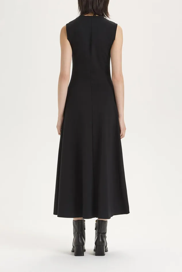 Women Malparmi Dresses Comfy Jersey Dress Black