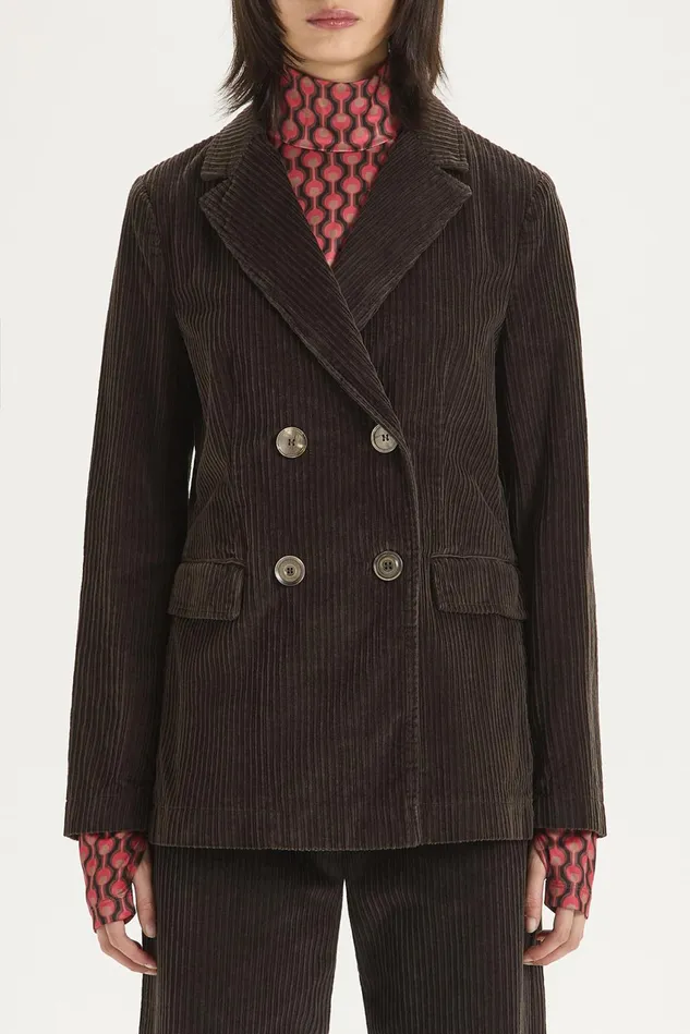 Women Malparmi Jackets Corduroy Velvet Jacket