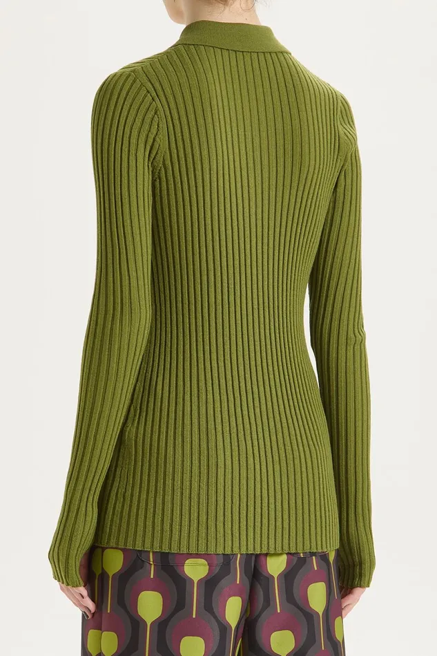 Women Malparmi Knitwear Colours Of The World Cardigan Green
