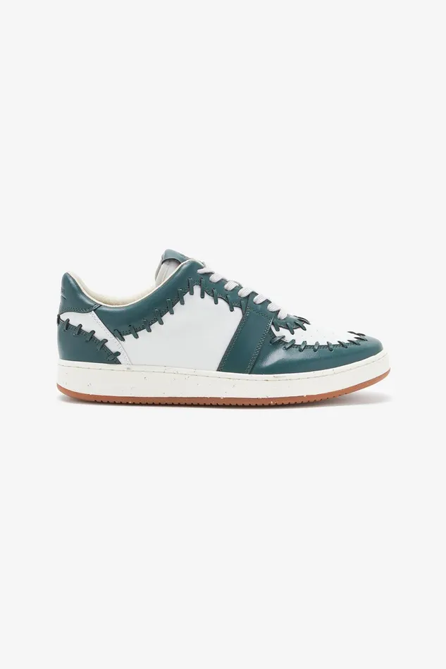 Women Malparmi Sneakers Leather Tress Sneakers Fern Green