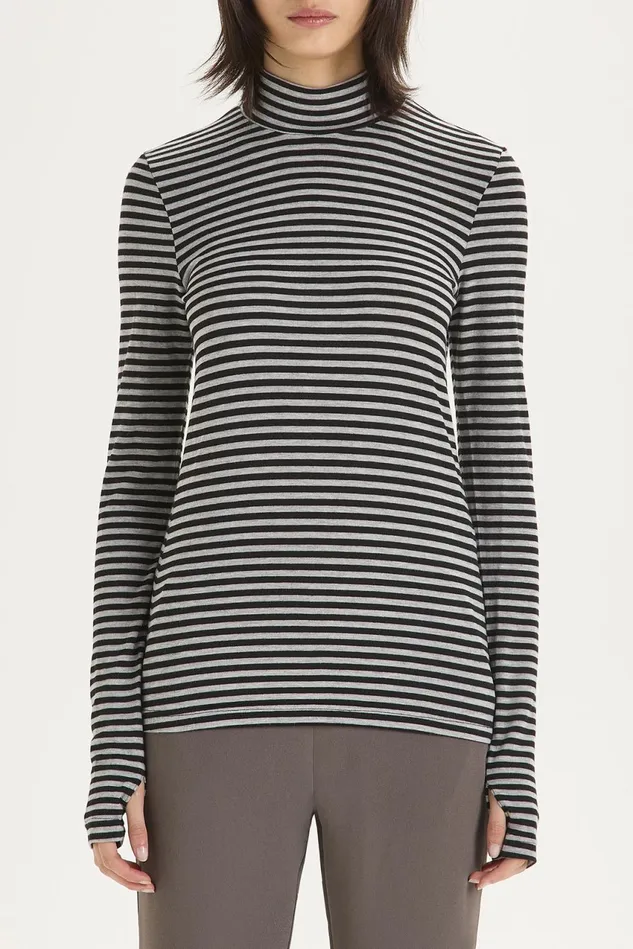 Women Malparmi Tshirts And Tops Soft Jersey TShirt Greygrey