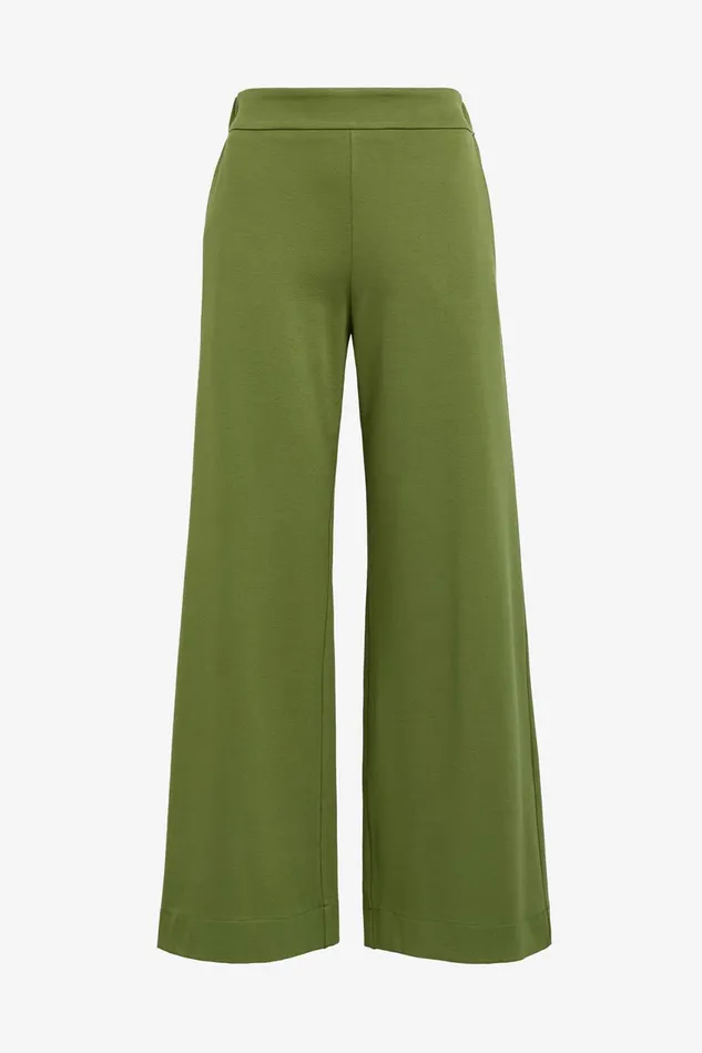 Women Malparmi Trousers Comfy Jersey Trousers Fern Green