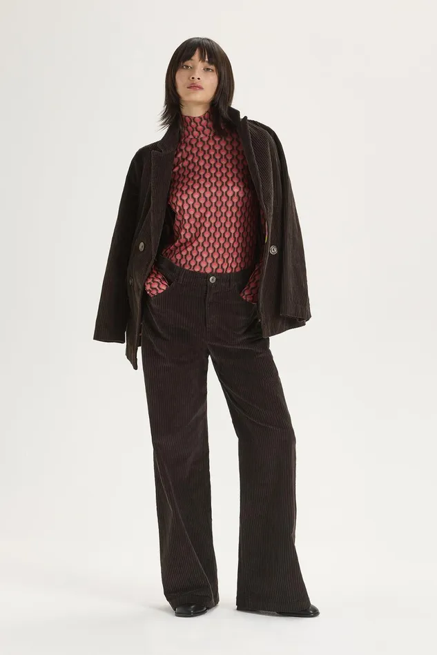 Women Malparmi Trousers Corduroy Velvet Trousers