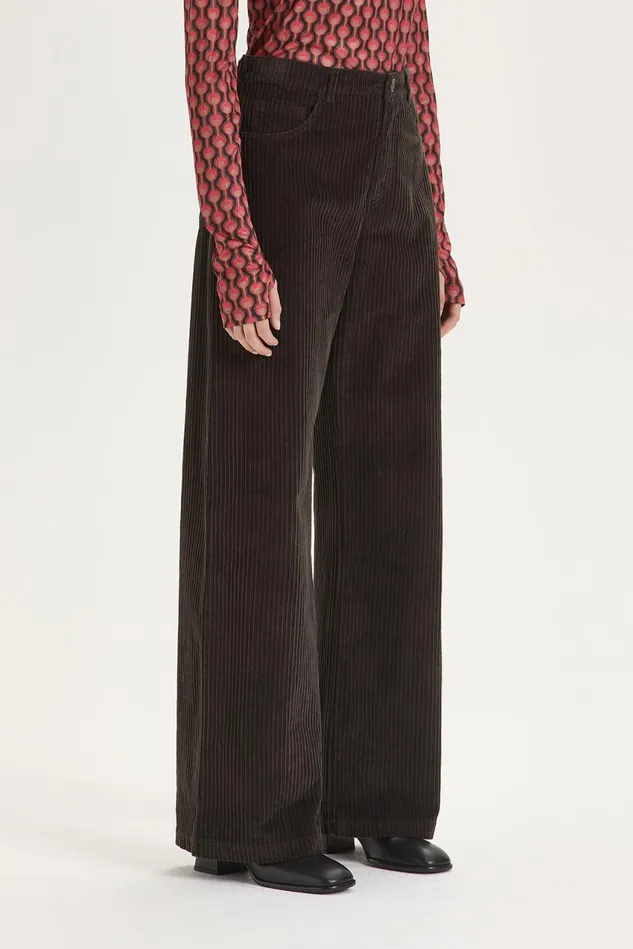 Women Malparmi Trousers Corduroy Velvet Trousers