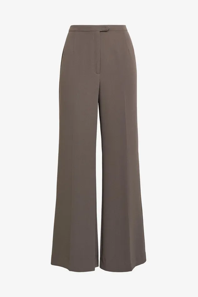 Women Malparmi Trousers Sabl Crepe Trousers Mediumgrey