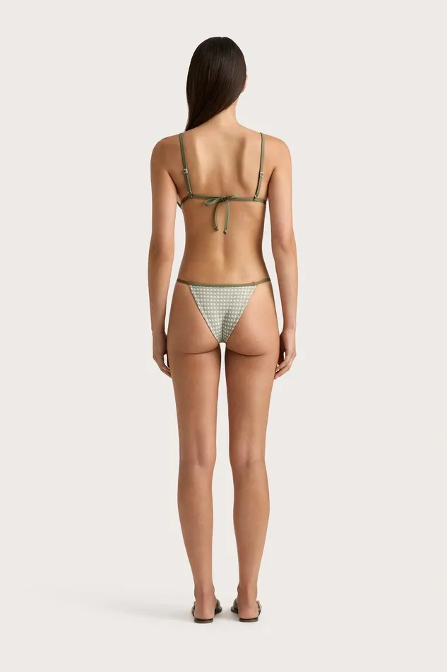 Women Manon Bikini Top Oliander Khaki Faithfull The Brand Swim Women Manon Bikini Top Oliander Khaki Faithfull The Brand Swim
